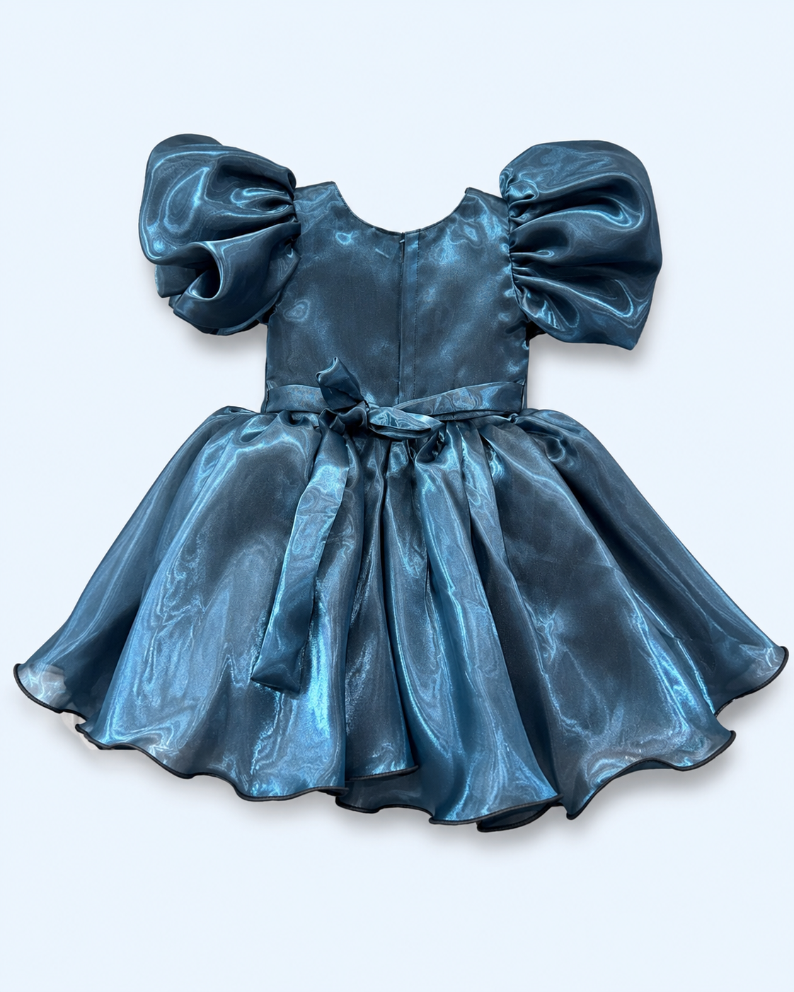 Midnight Aqua Girls Occasion Dress