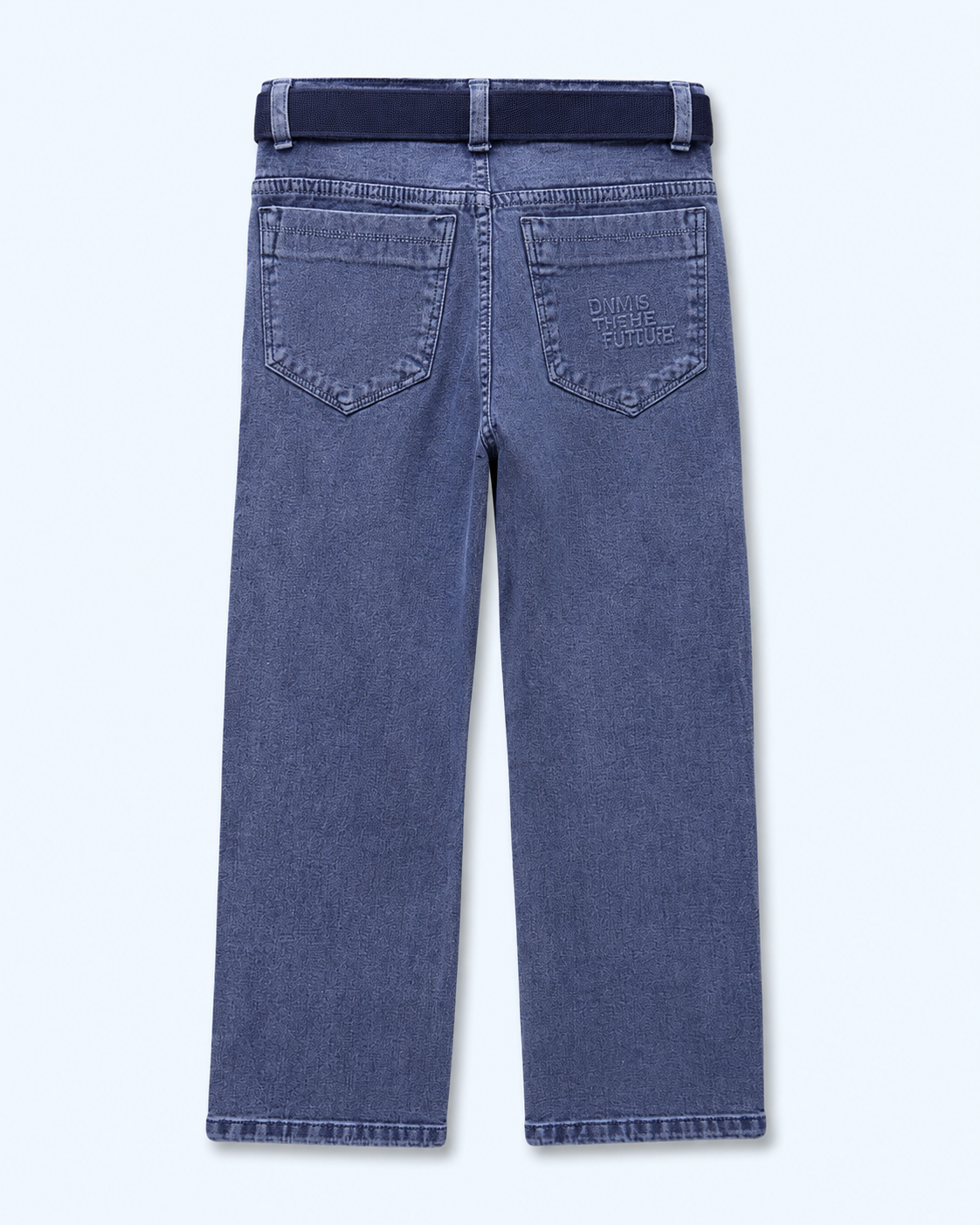 Boys Baggy Jeans - Powder Blue Kick-4702