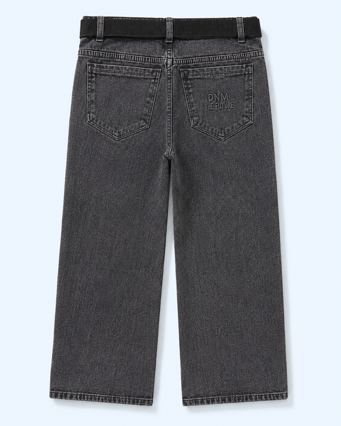 Boys Baggy Jeans - Black Kick-4702