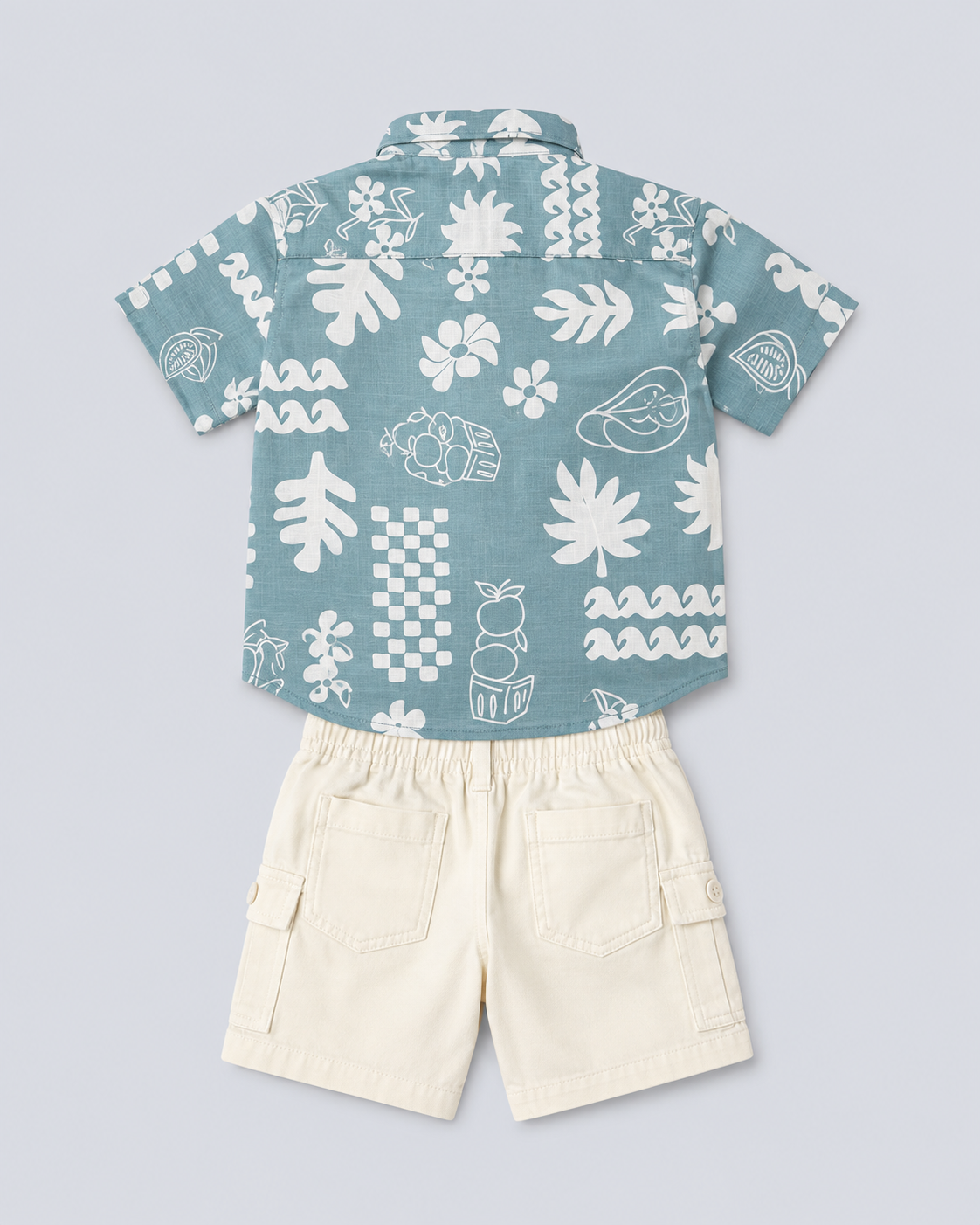 Tropical Breeze Boys Cargo Co-ord Set