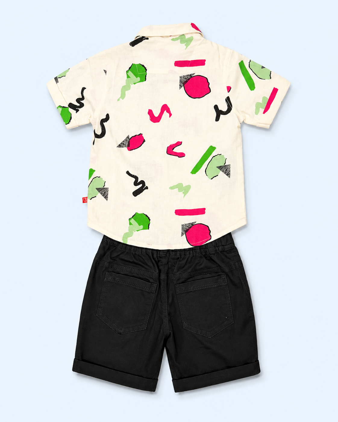 Abstract Splash Boys Casual Set - CTM/2275