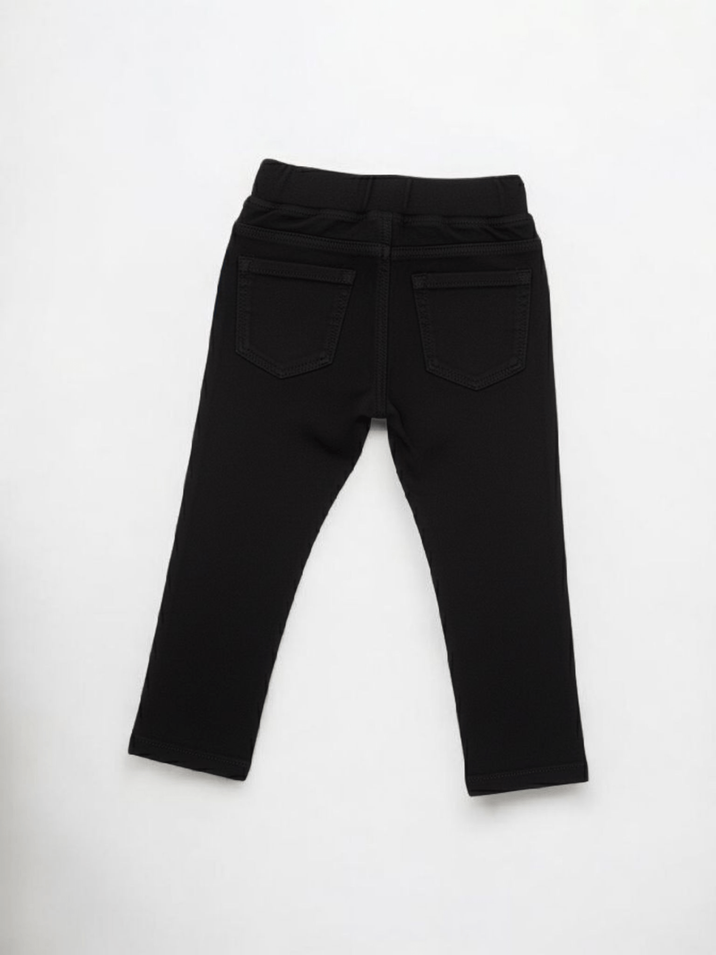 Super-stretch SoftGrip Relax Fit Unisex Denim Pants - Black