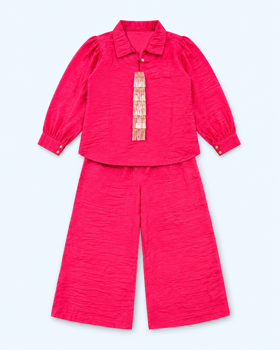 Girls full pant co-ord set Tulip r114