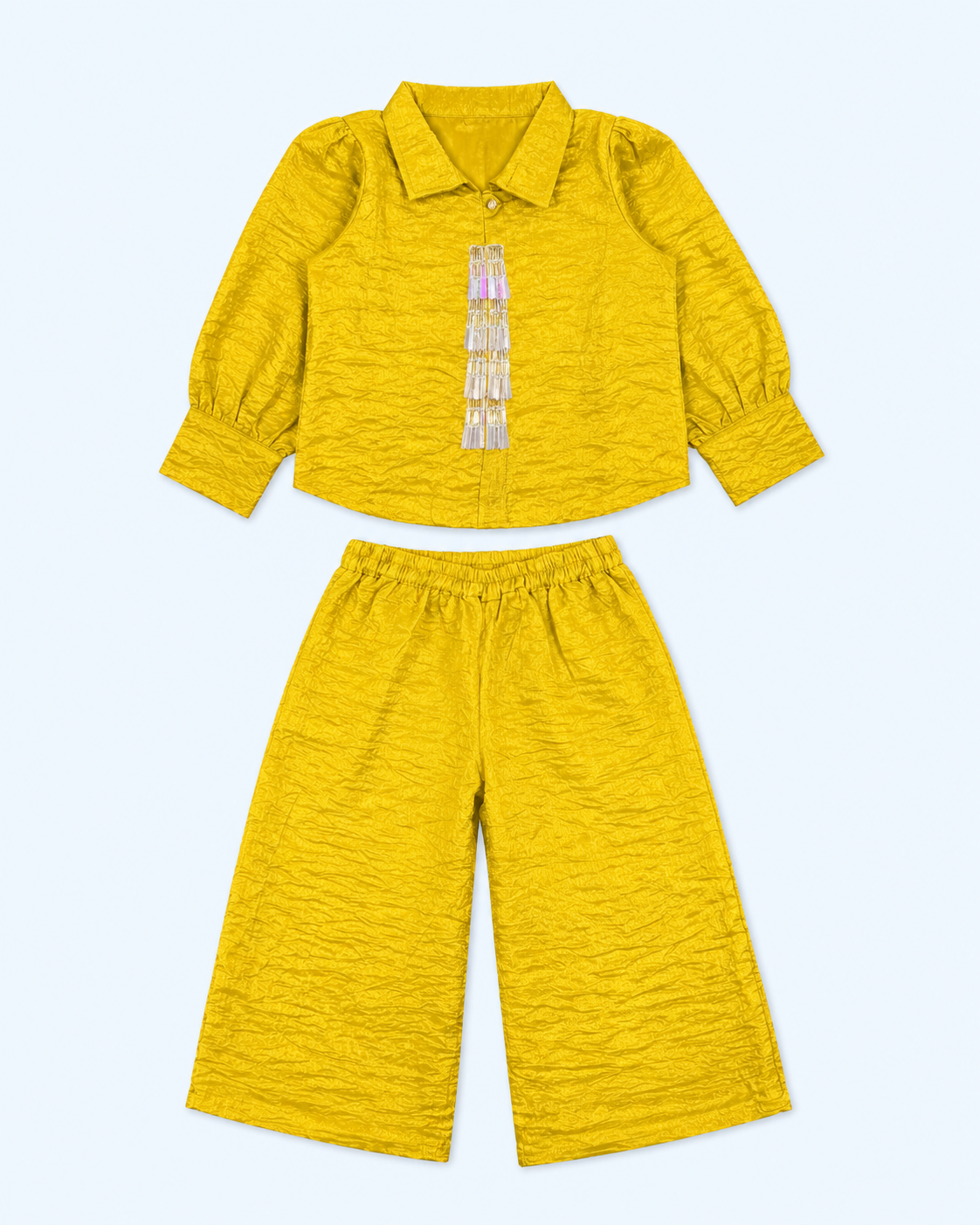 Girls full pant co-ord set Tulip g114
