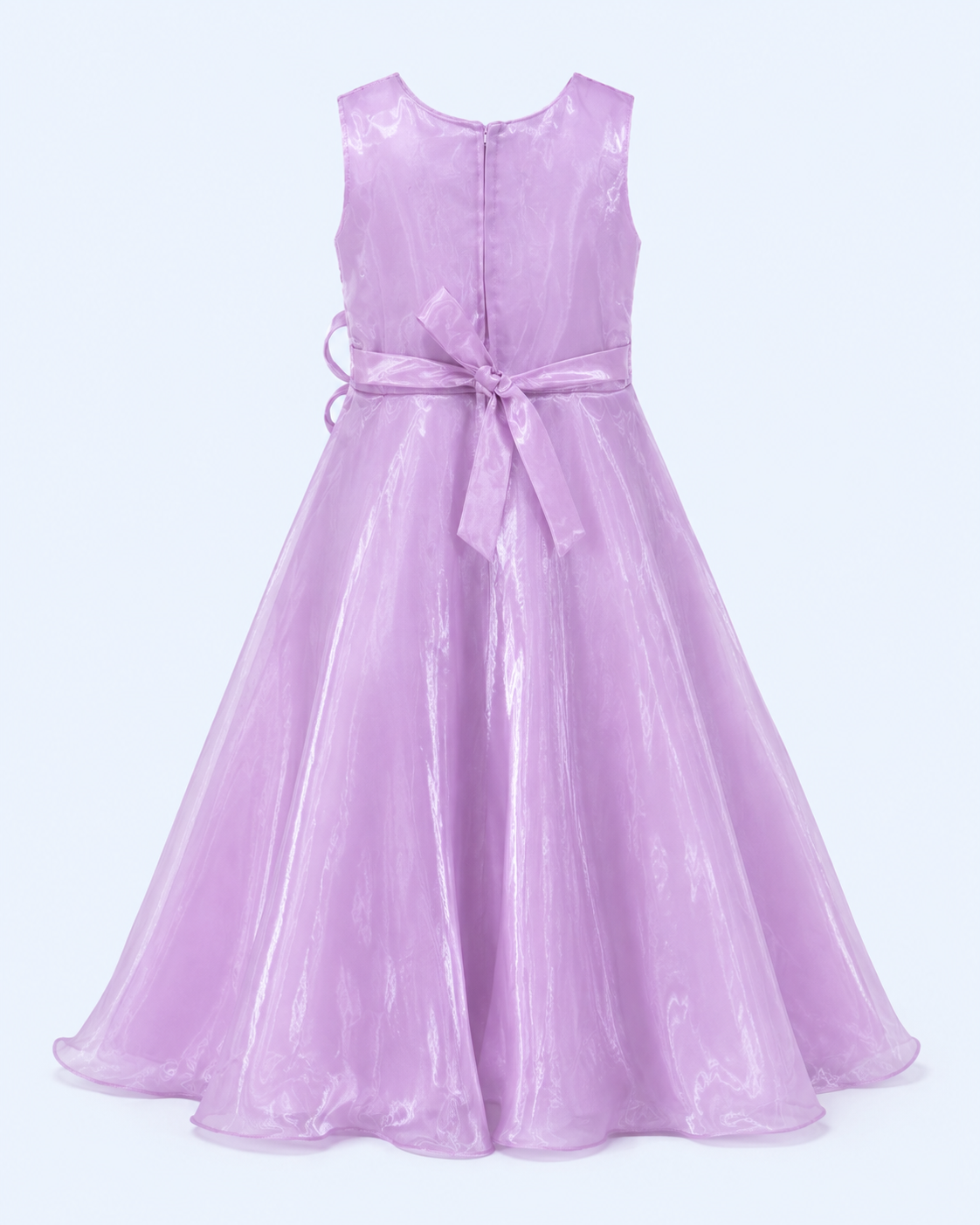 Lavender Stardust Sequin Long Gown for Girls