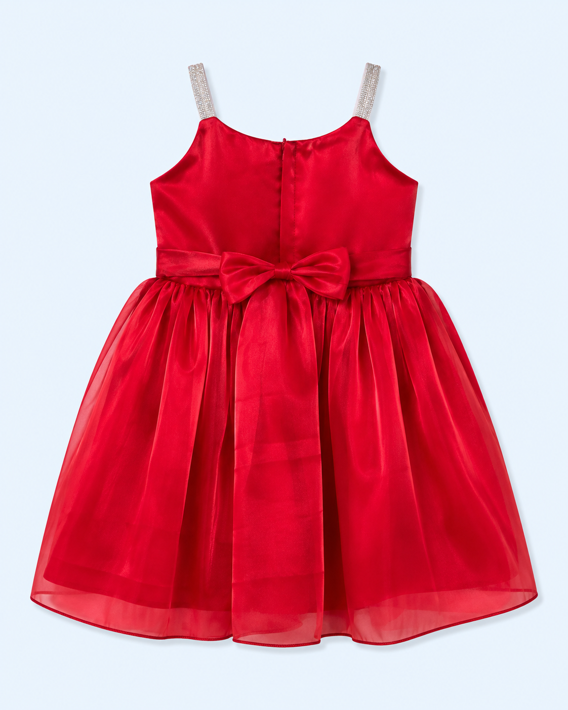 Ruby Bloom Crystal-Strap Party Frock