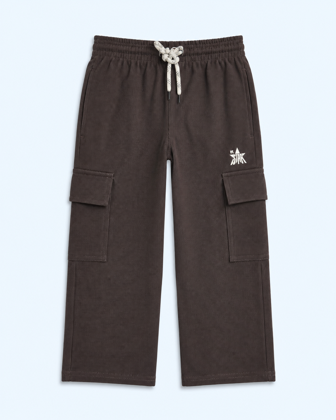 Urban Flex Ribbed Cargo Pants for Kids - CHK-DVN
