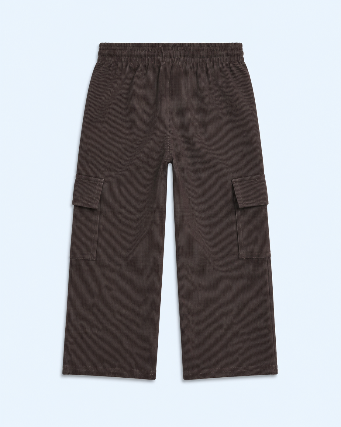 Urban Flex Ribbed Cargo Pants for Kids - CHK-DVN