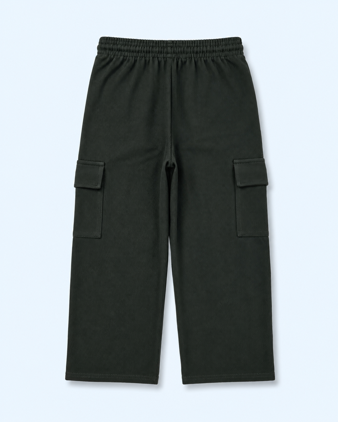 Urban Flex Ribbed Cargo Pants for Kids - CHK-DVN