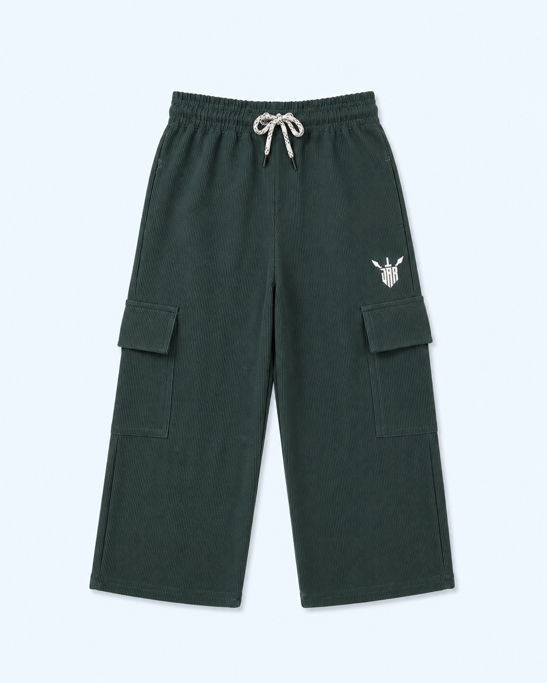 Urban Flex Ribbed Cargo Pants for Kids - CHK-DVN