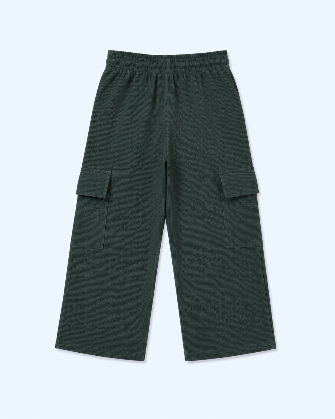 Urban Flex Ribbed Cargo Pants for Kids - CHK-DVN