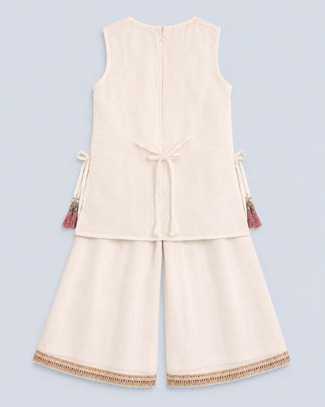 girls ethnic palazzo suit set Tulip 3870
