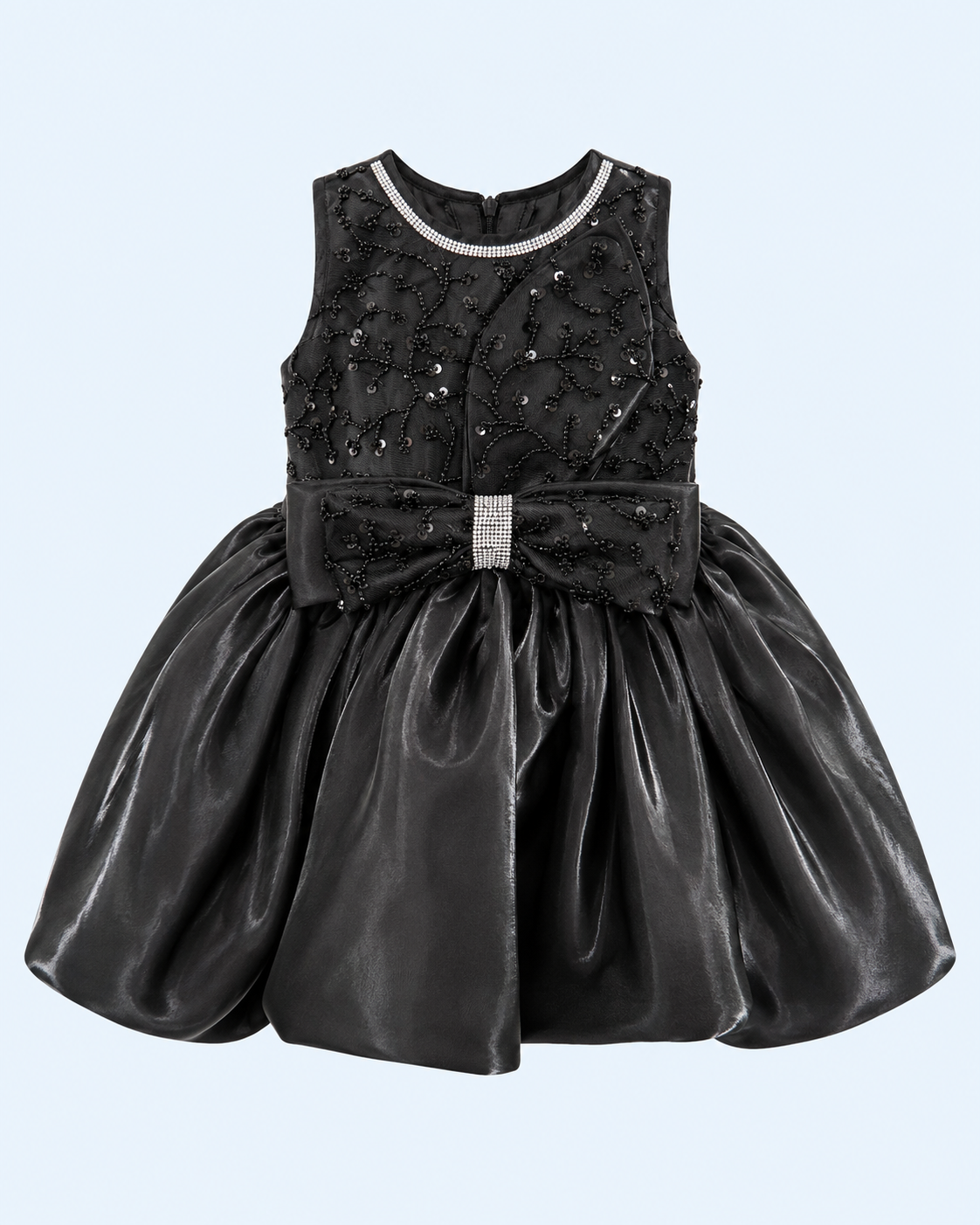 Girls flashy short frock merat 3732