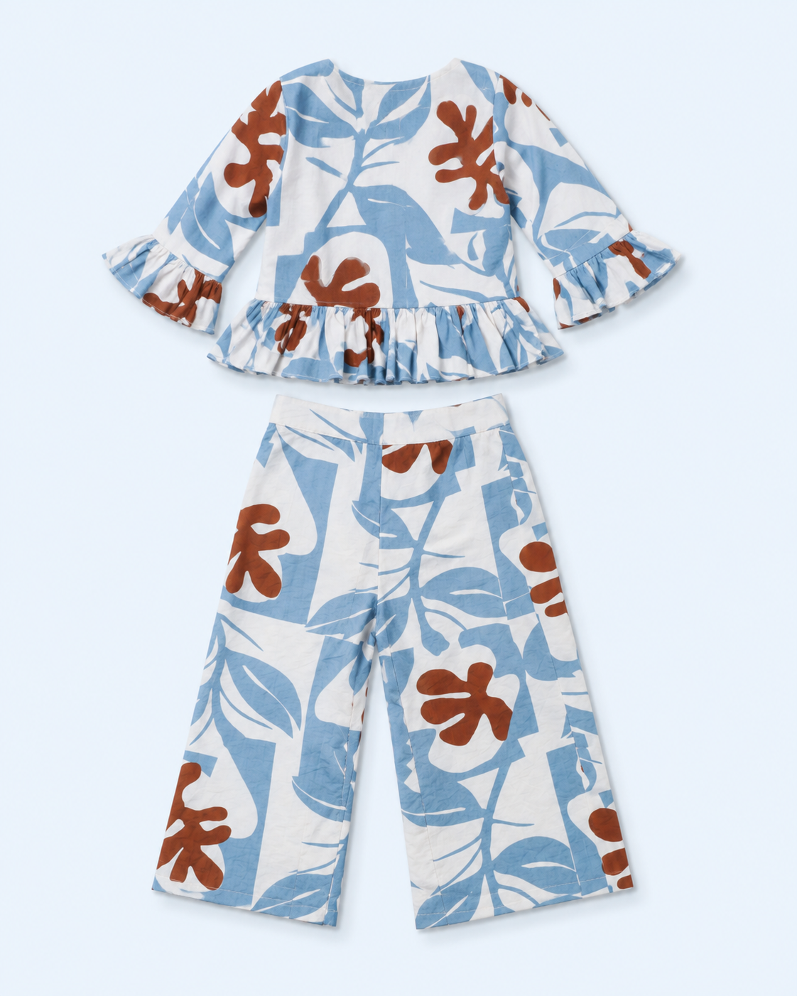 Blue Terra Bloom Girls Co-Ord Set 8082